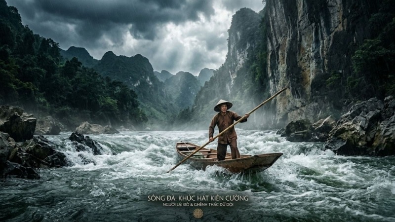Hình ảnh người lái đò anh hùng